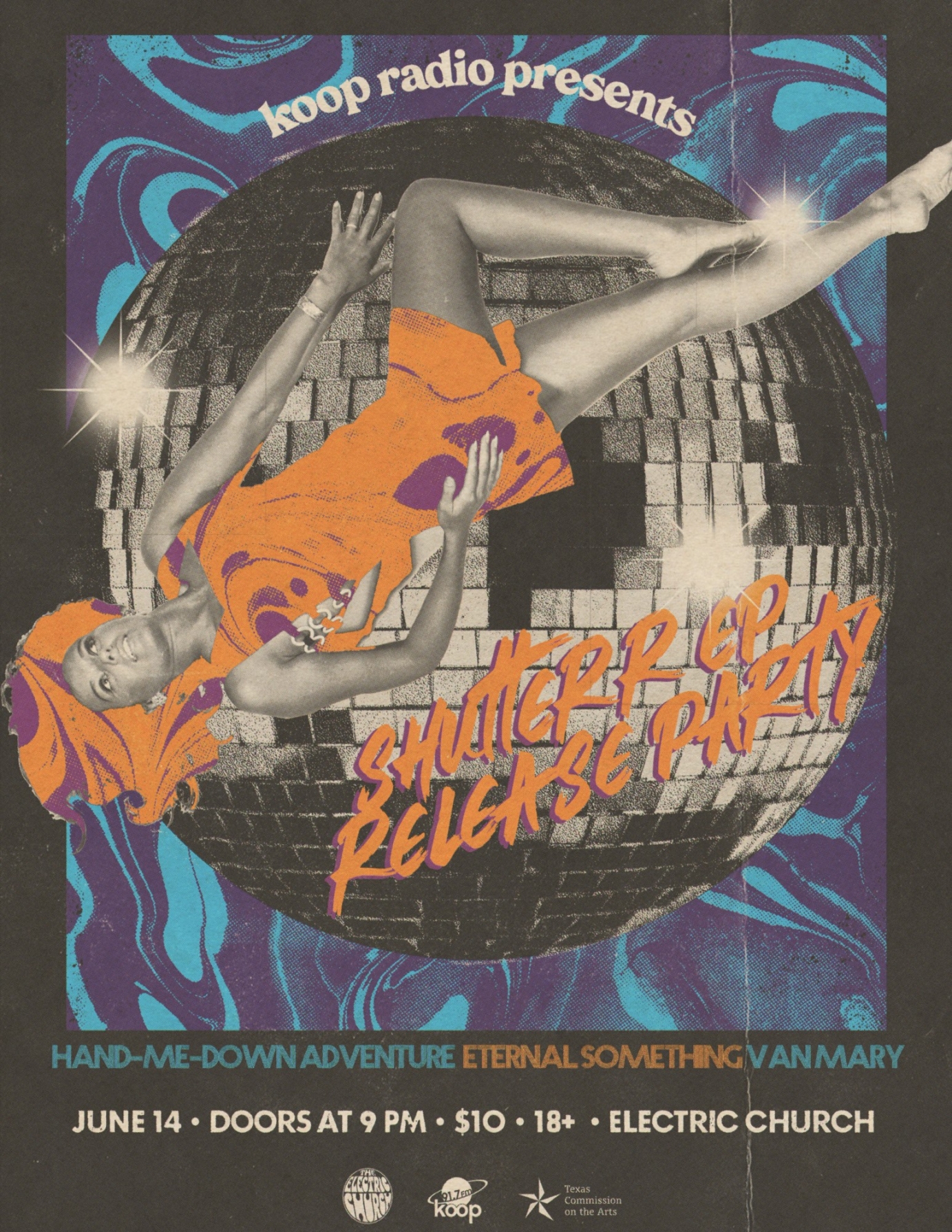 Shutter Party EP Release Party Poster