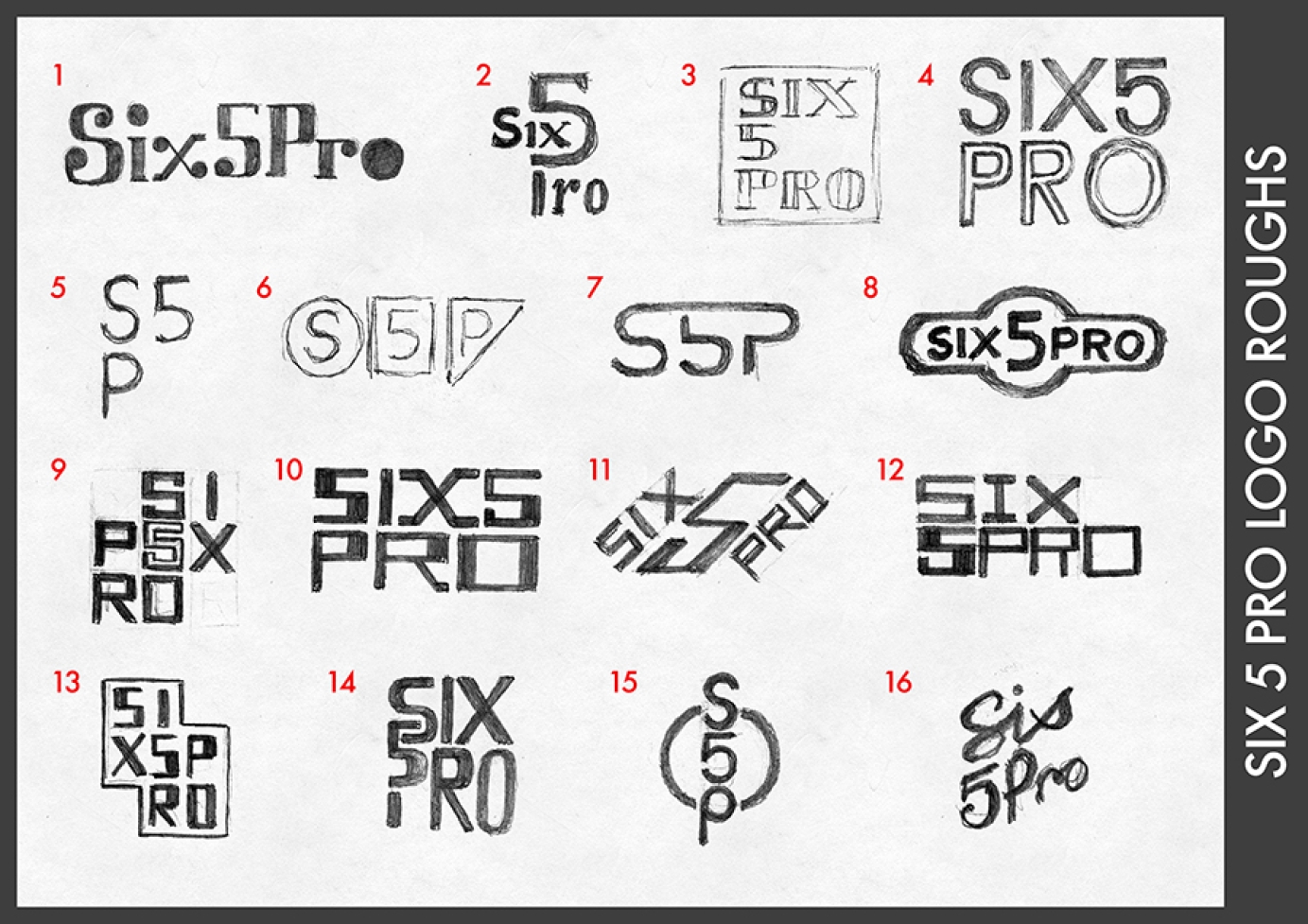 SIX5PRO Logo Design