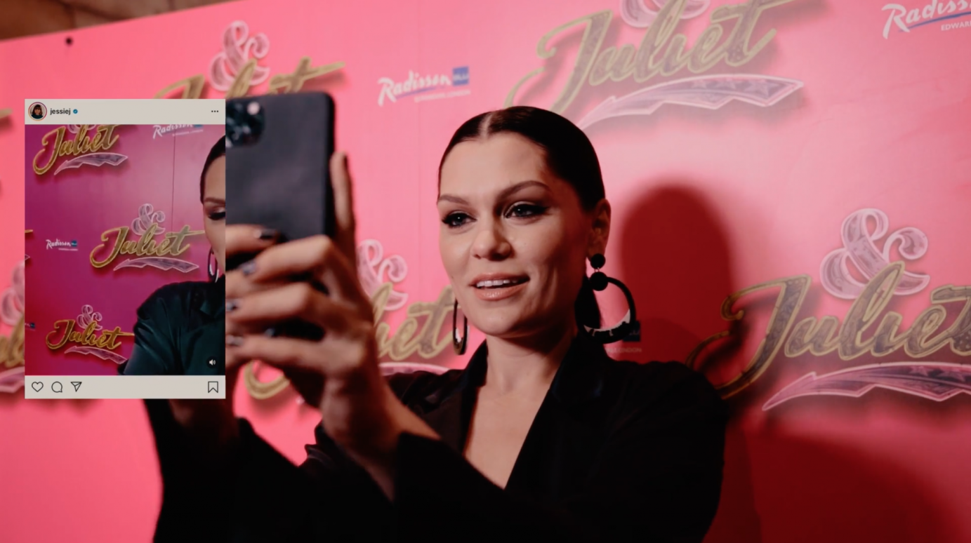Jessie J [& Juliet Musical Launch] (BTS)