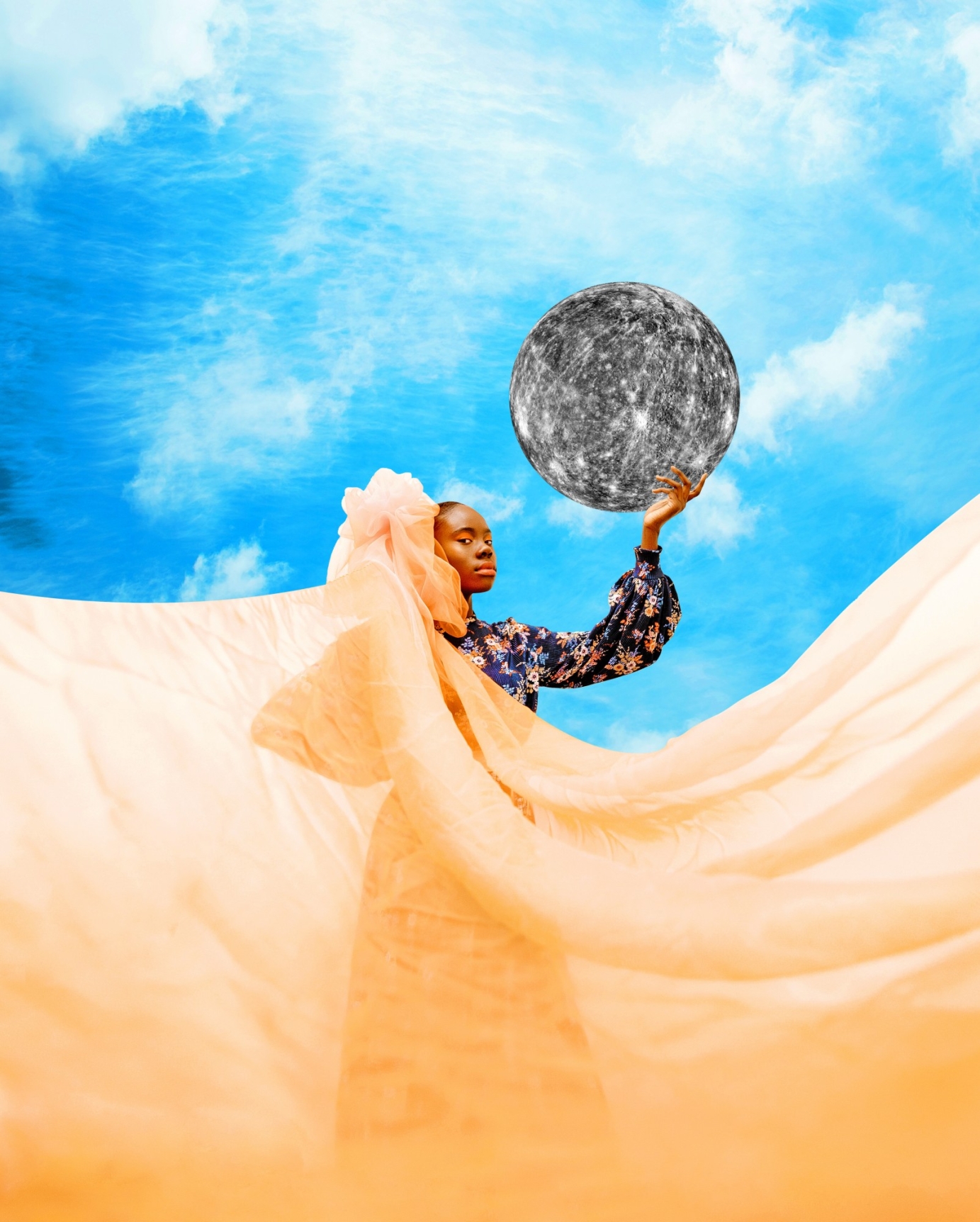 Wield - Empowered Woman Collage Art