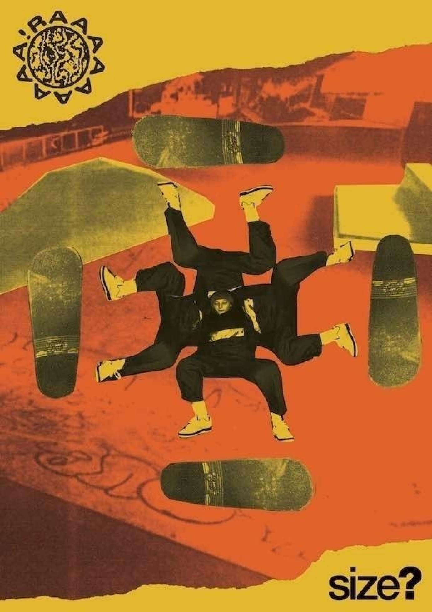 Poster for RAA! Skate team