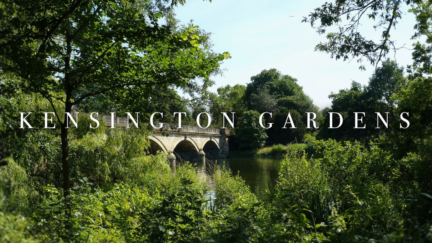 Summer in Kensignton Gardens, London