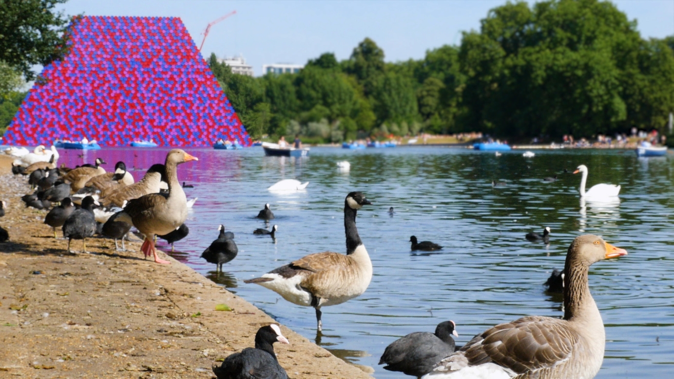 Summer in Kensignton Gardens, London