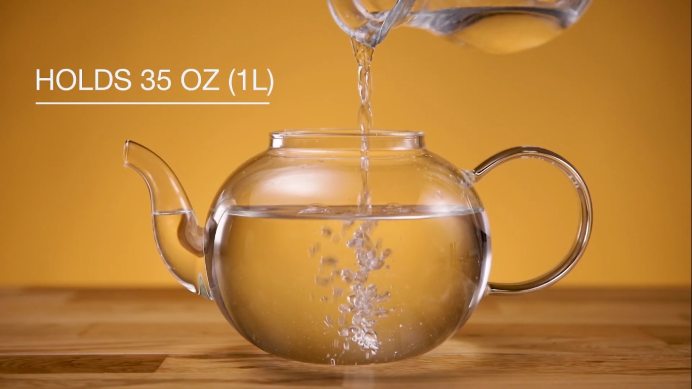 Glass teapot promo video.