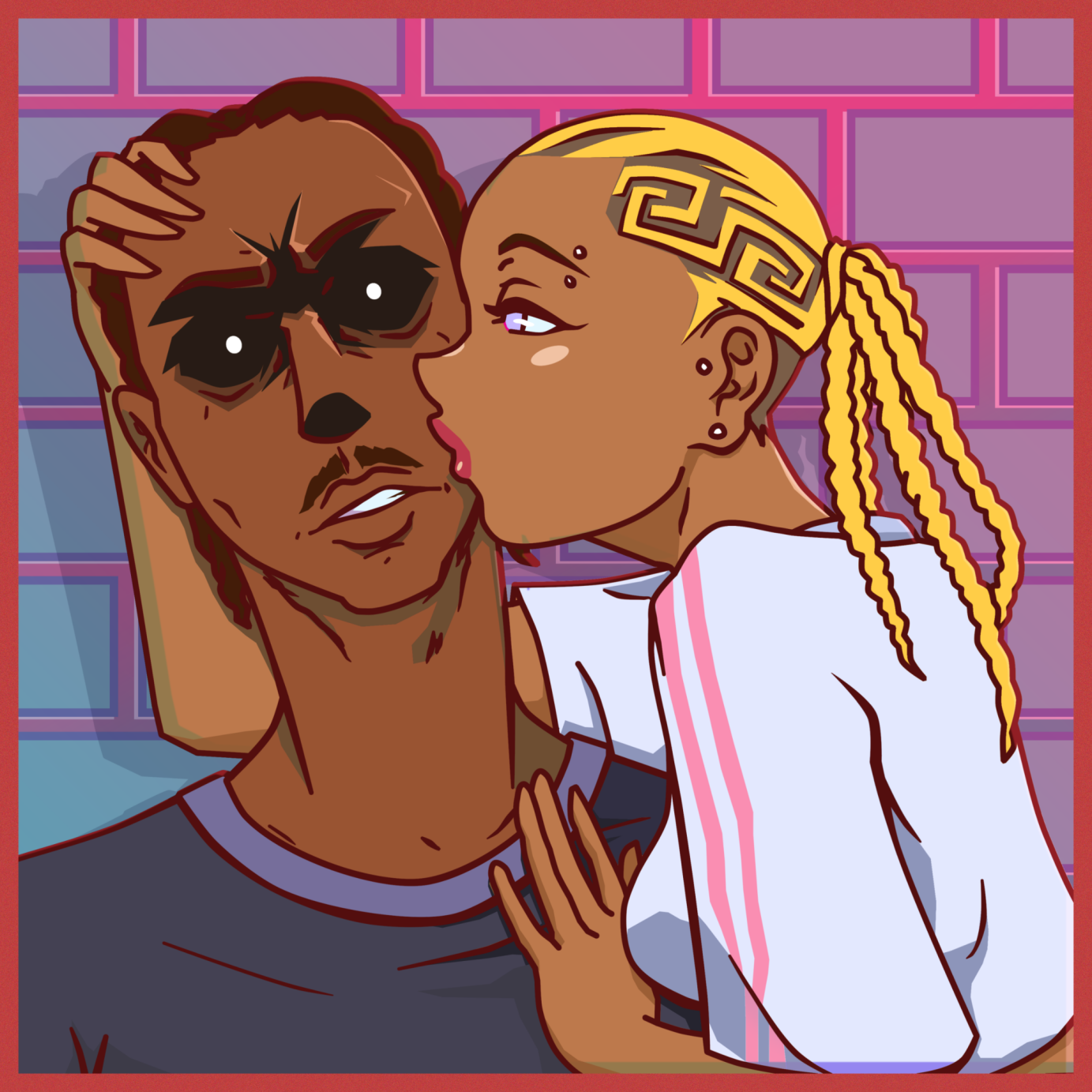 promo artwork i created for a rapper's album