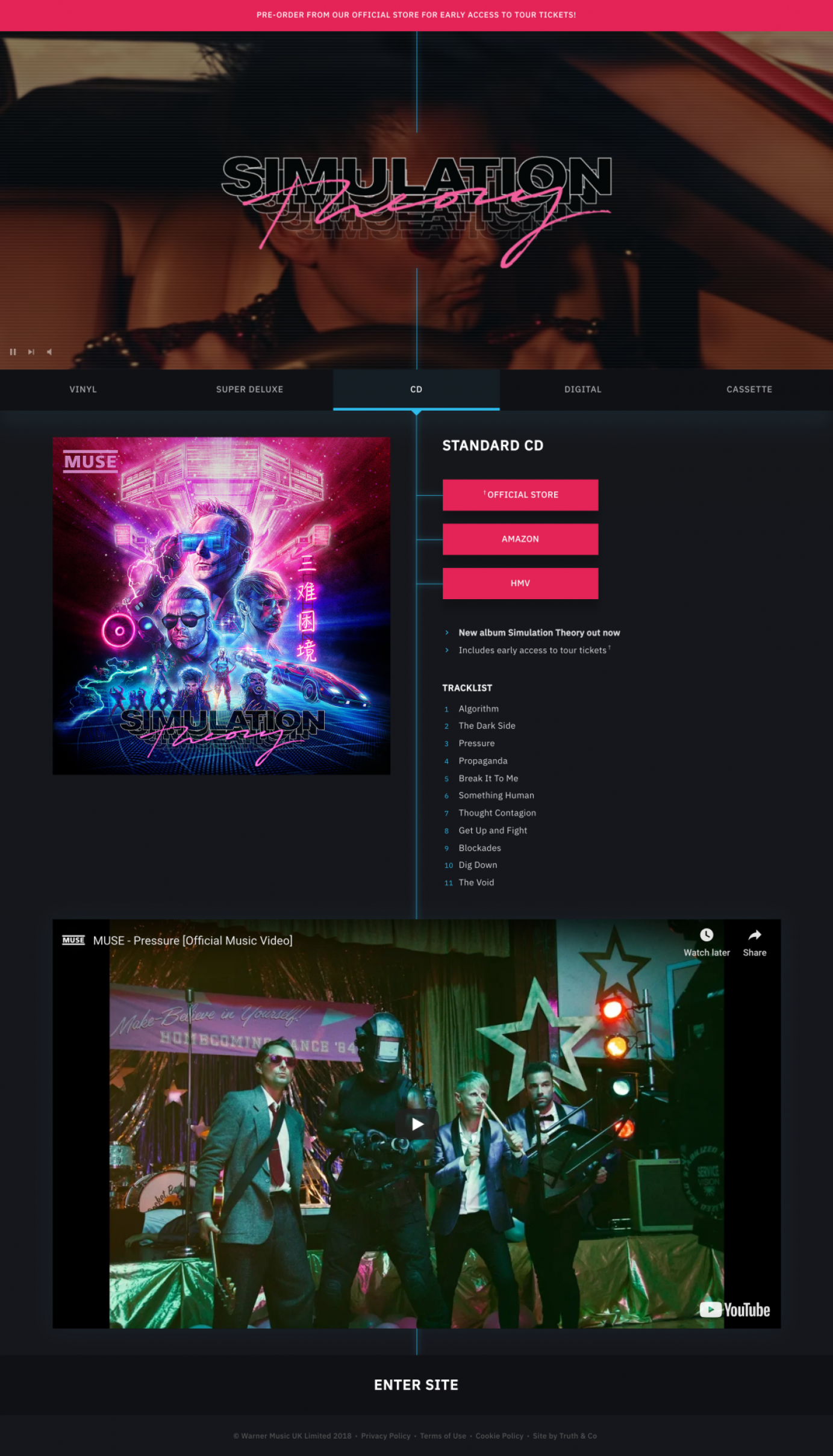 Muse - Retail Website