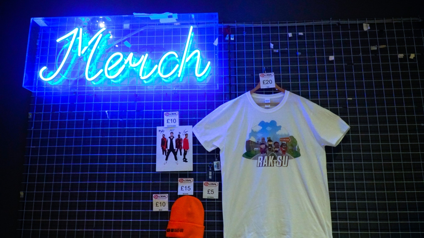 Rak-Su Tour Merchandise