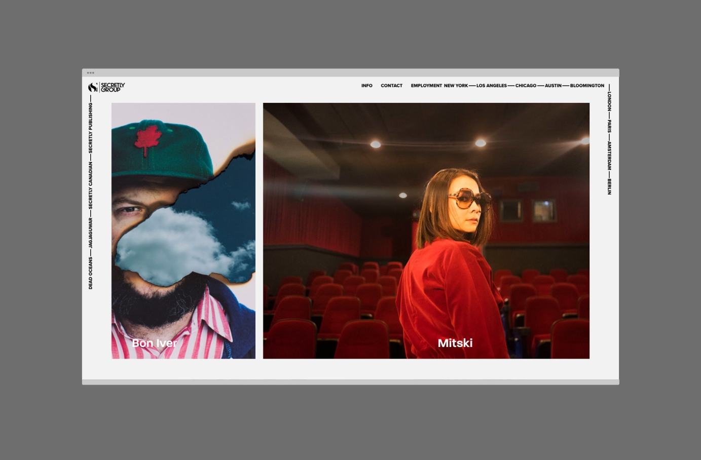 Creative direction for The Secretly Group by Tristan Palmer