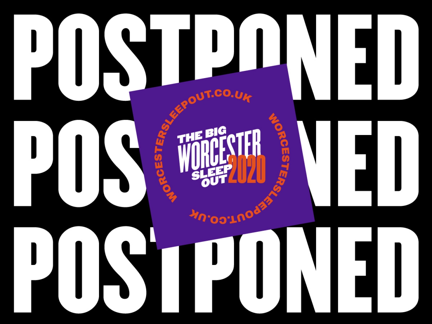 Branding & Content Creation for The BIg Worcester Sleep Out 2019 & 2020