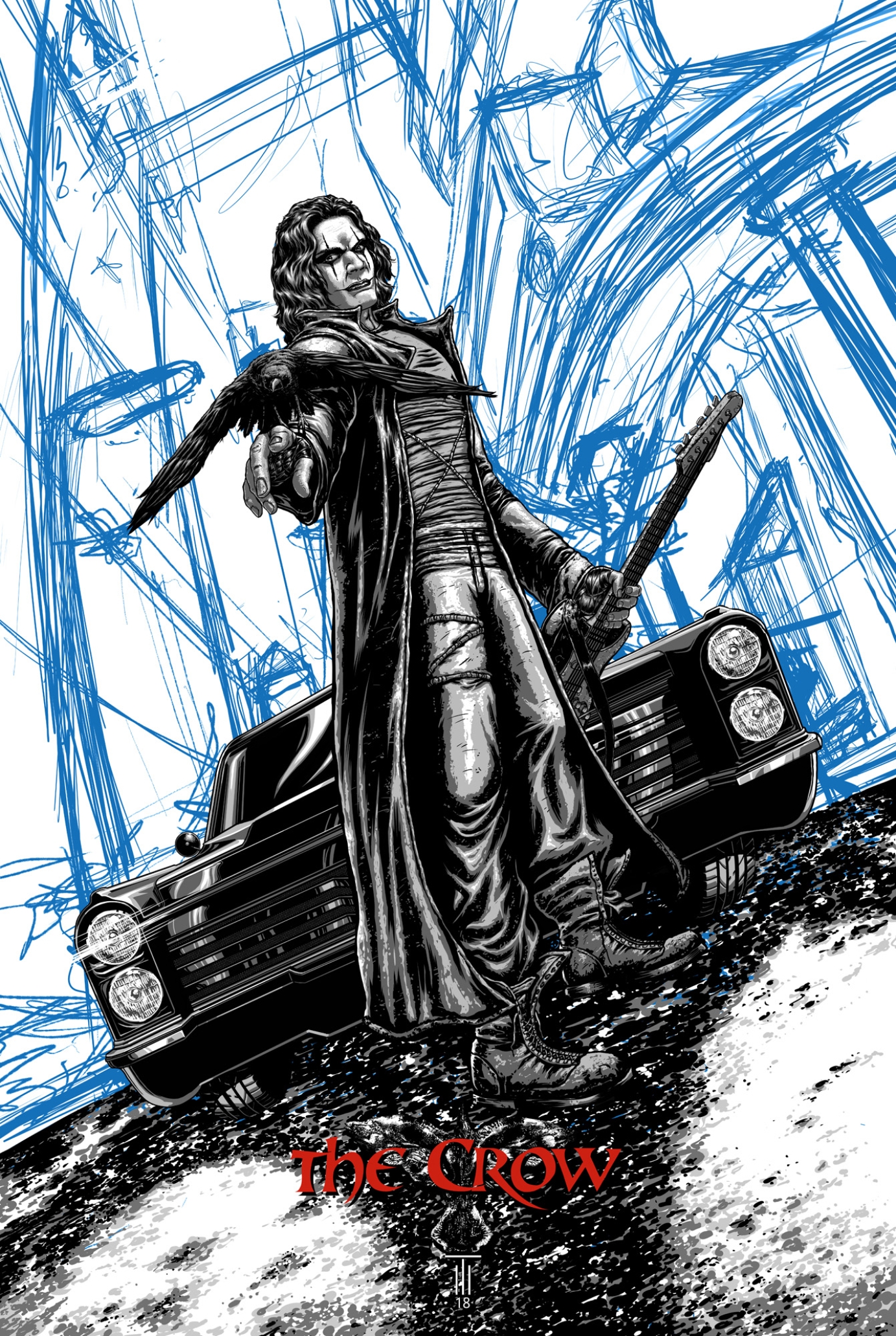 The Crow 2018 San Diego Comic Con Poster Version 1 and 2