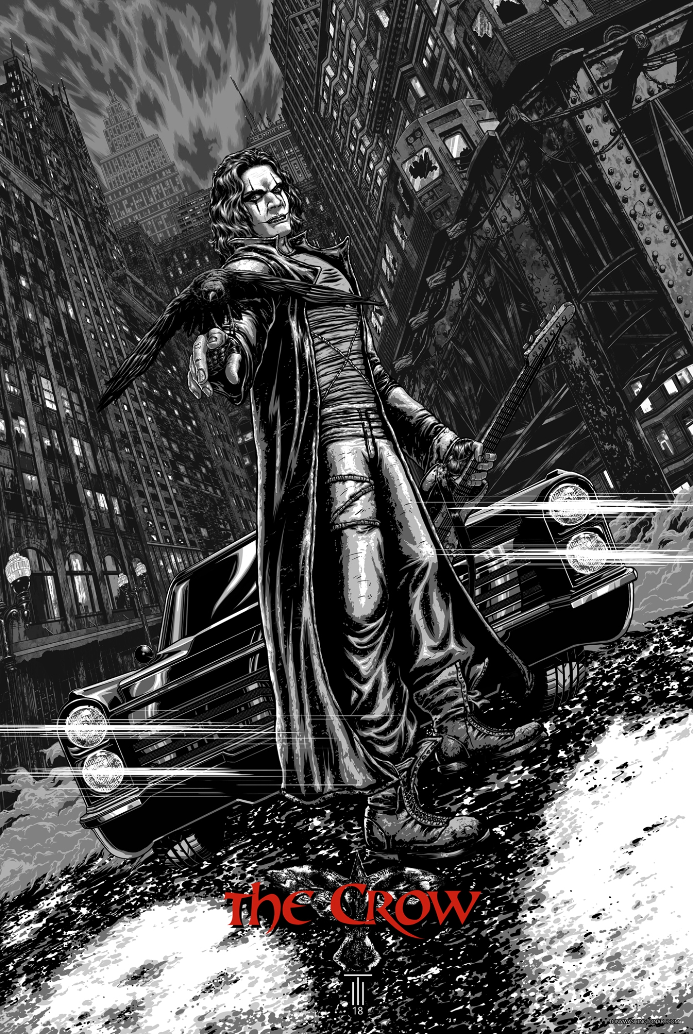 The Crow 2018 San Diego Comic Con Poster Version 1 and 2