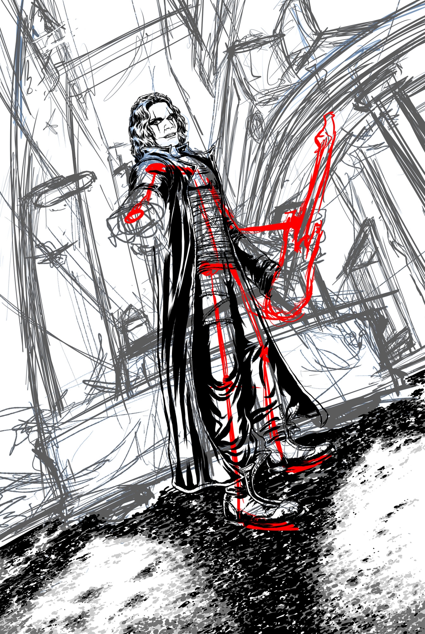 The Crow 2018 San Diego Comic Con Poster Version 1 and 2