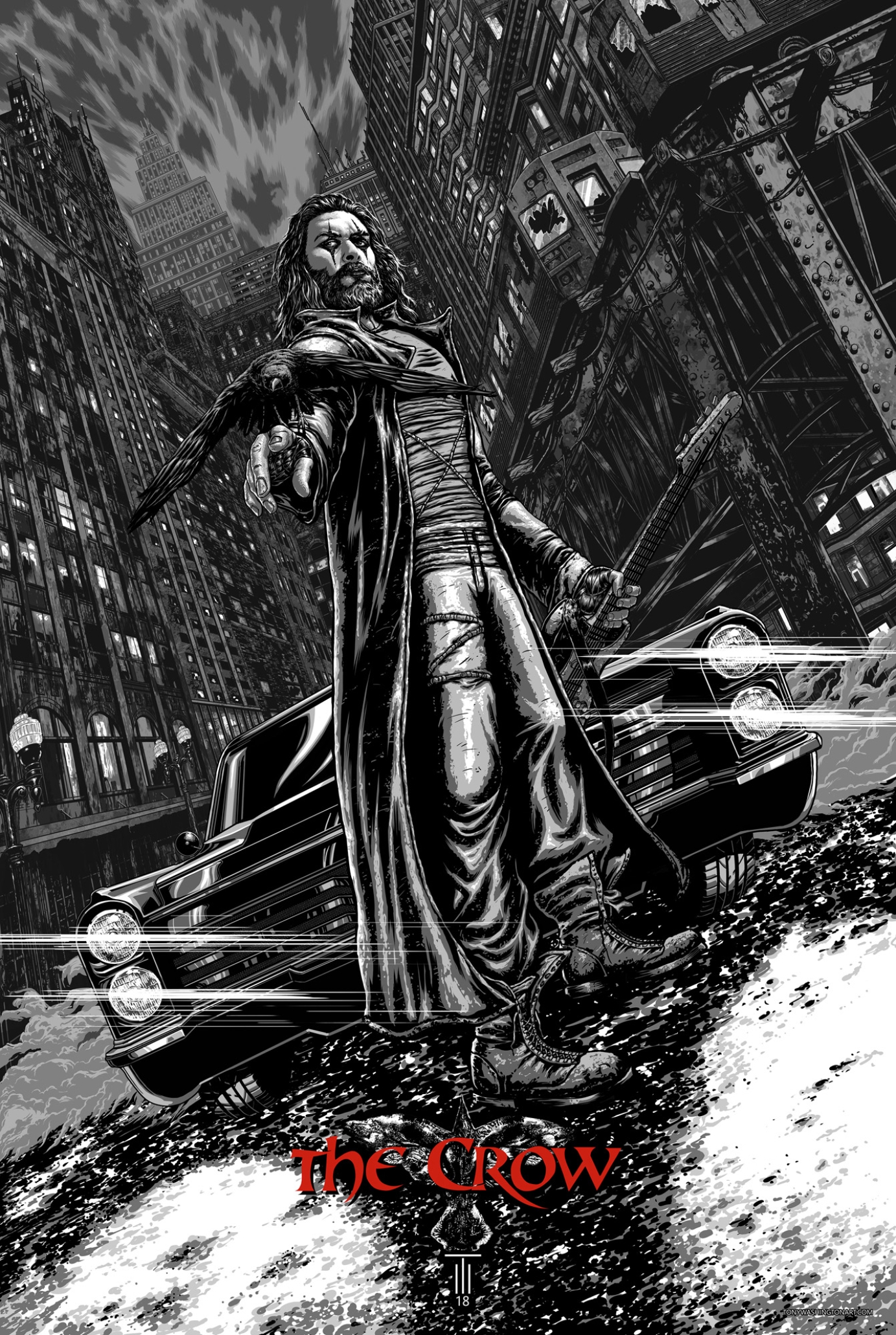 The Crow 2018 San Diego Comic Con Poster Version 1 and 2