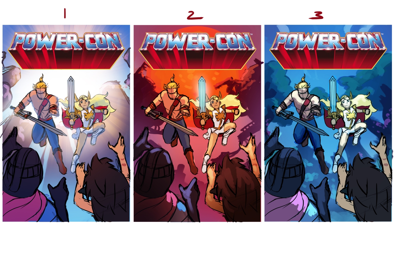 Powercon 2019 - She-Ra ( Dreamworks/Netflix ) Version A and B