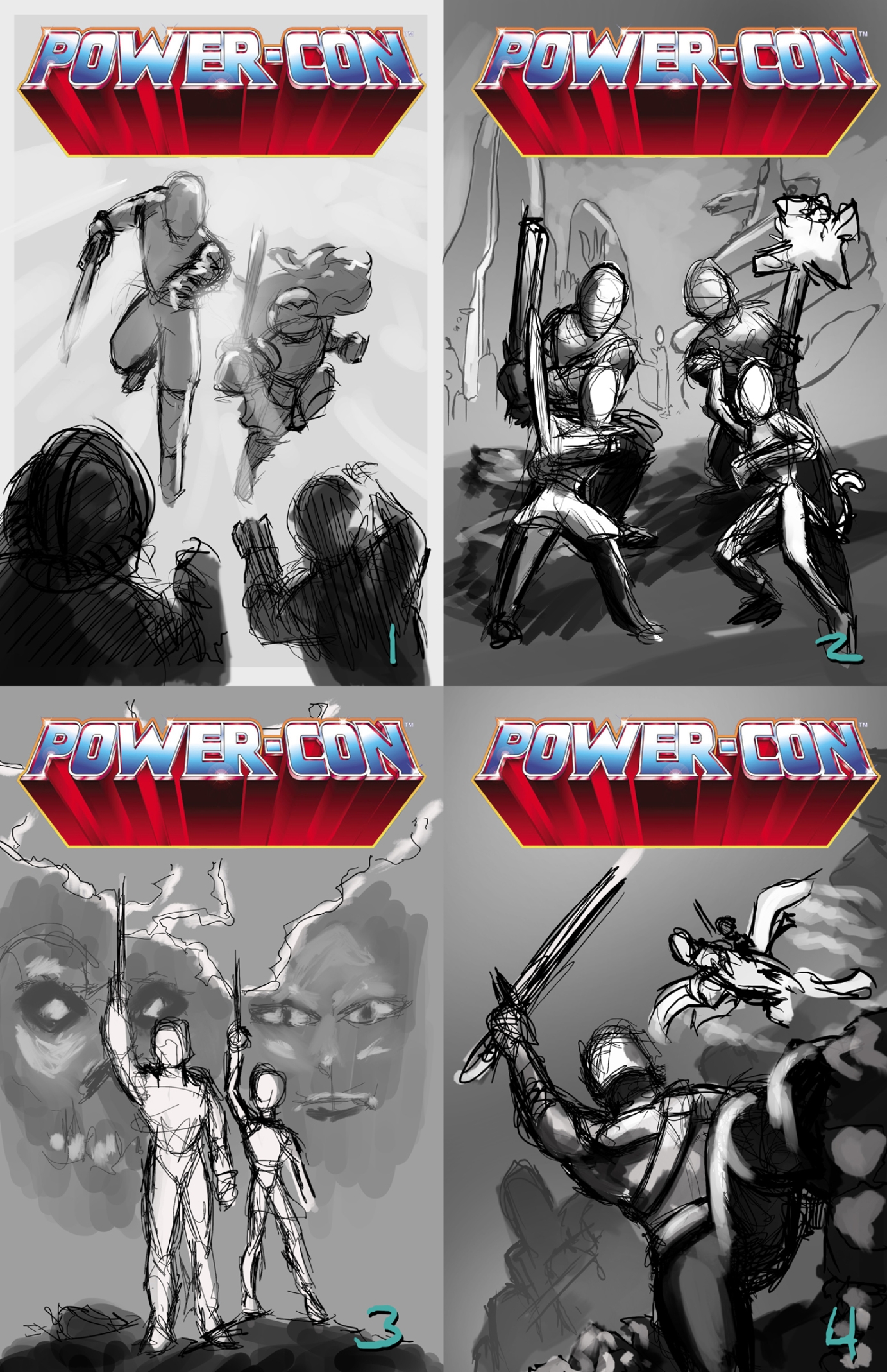 Powercon 2019 - She-Ra ( Dreamworks/Netflix ) Version A and B