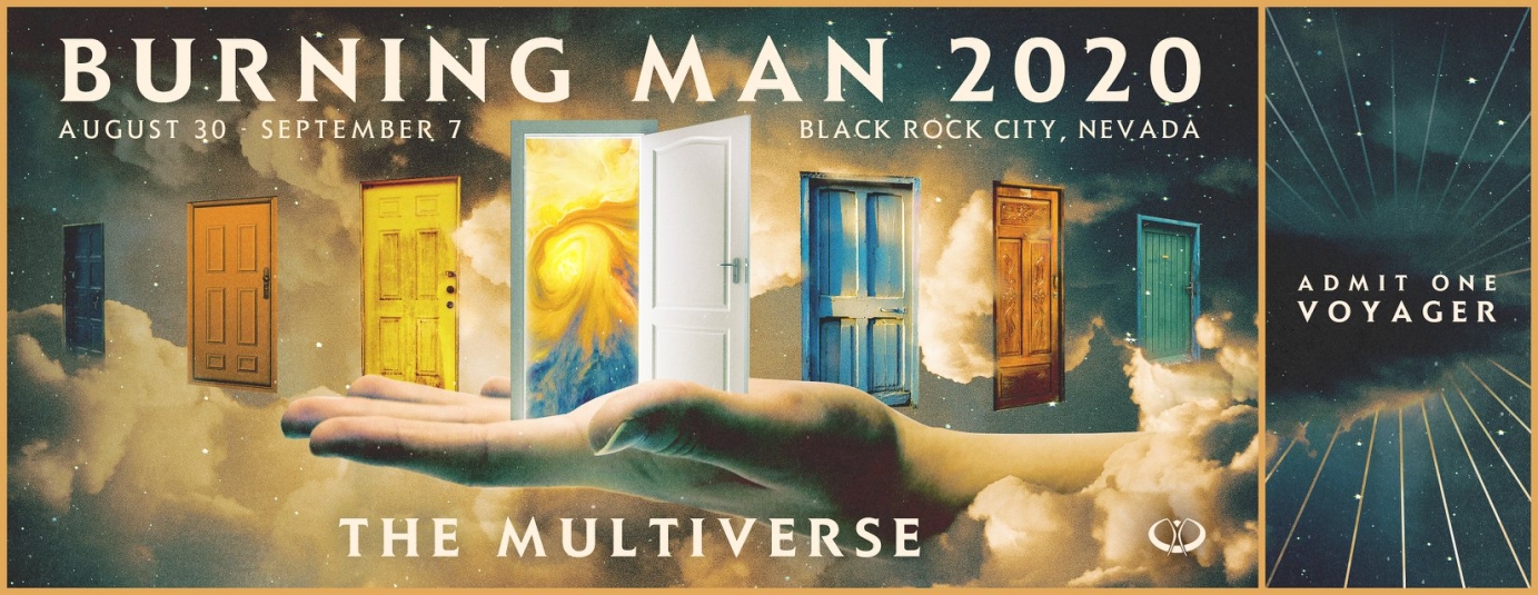 Burning Man - 2020 Ticket Concept Art