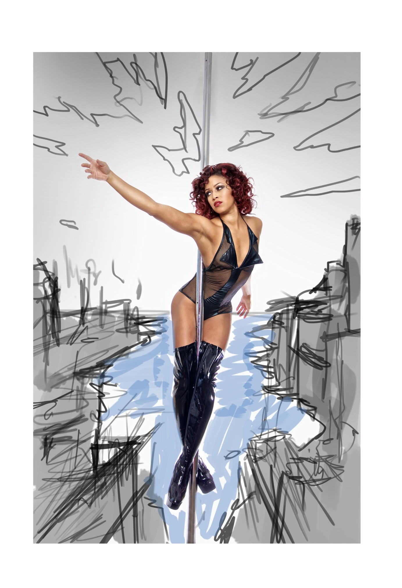 Nicole The Pole Williams Poster Art