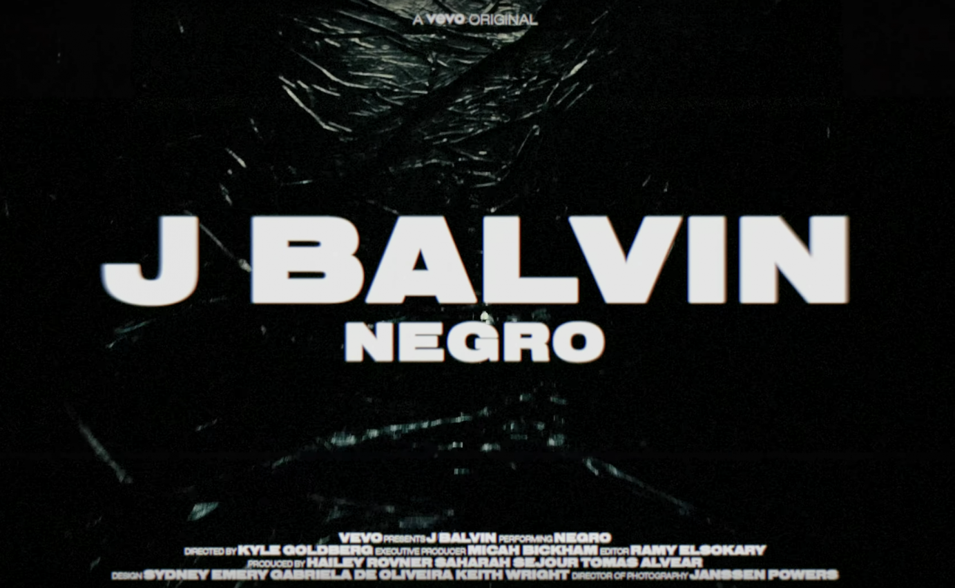 J Balvin - Negro (Official Live Performance) | Vevo