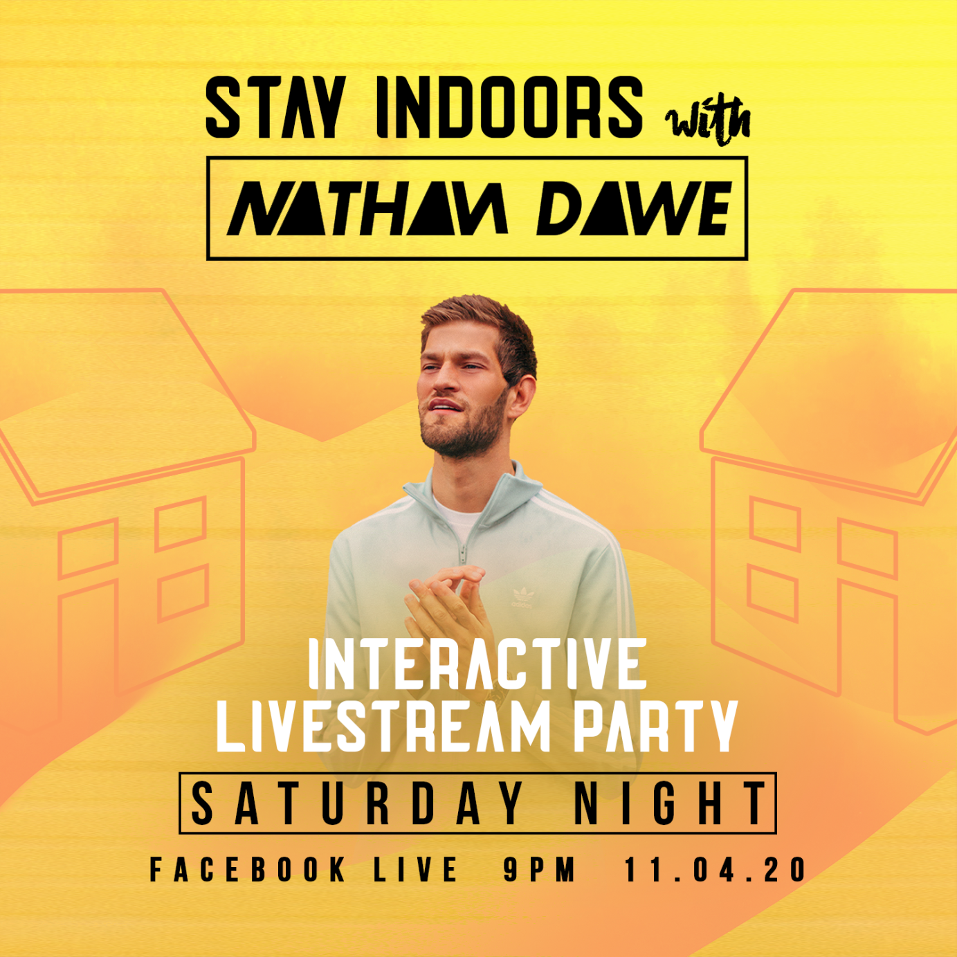 Nathan Dawe - Interactive Live Stream (Poster Design)