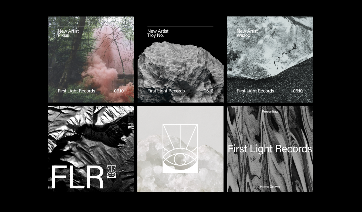 Branding & Creative Direction for First Light Records