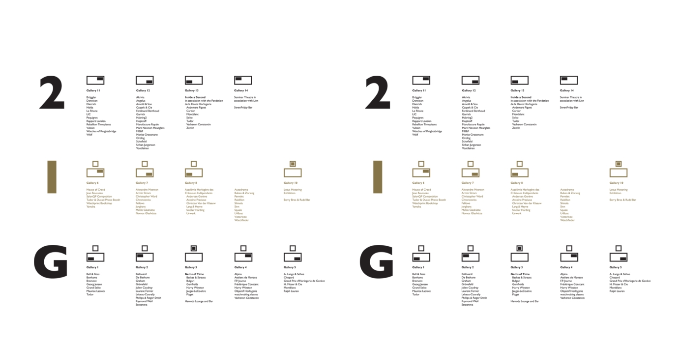 Salon QP 'The Fine Watch Exhibition. Saatchi Gallery