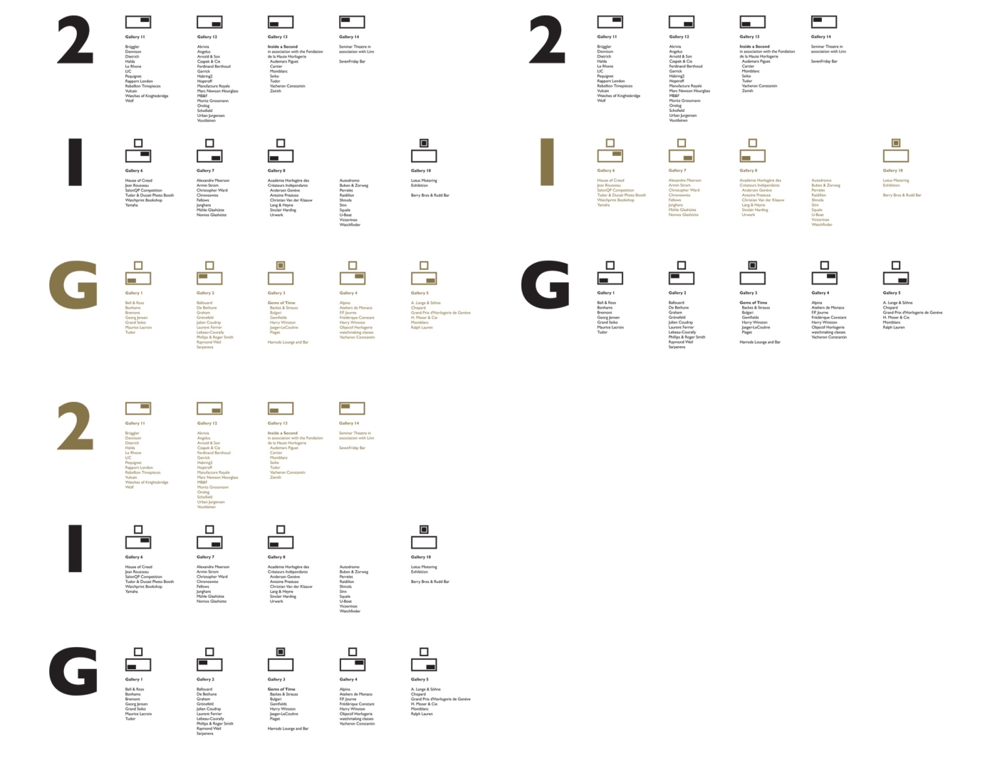 Salon QP 'The Fine Watch Exhibition. Saatchi Gallery