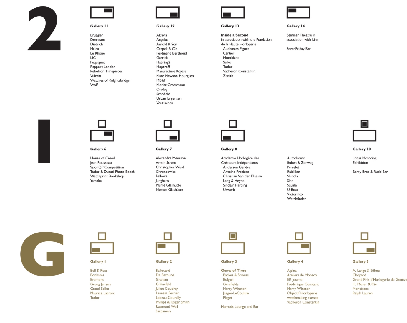 Salon QP 'The Fine Watch Exhibition. Saatchi Gallery
