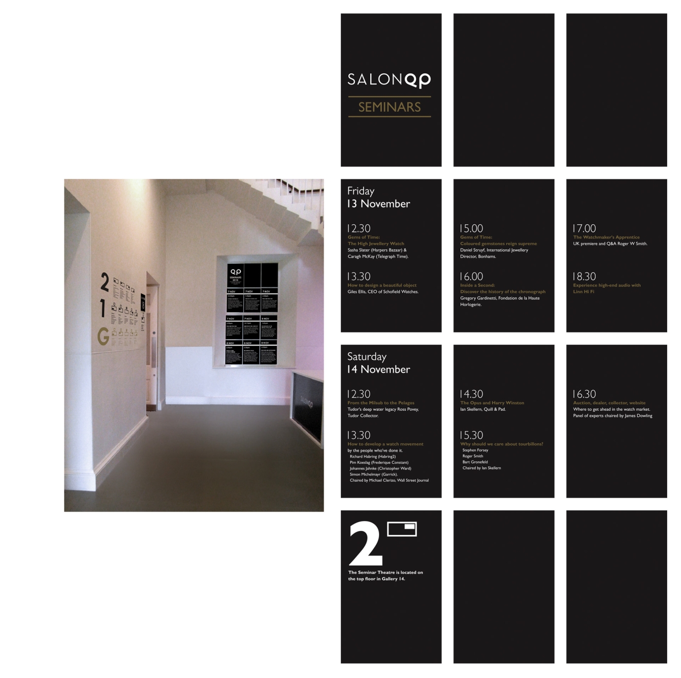 Salon QP 'The Fine Watch Exhibition. Saatchi Gallery