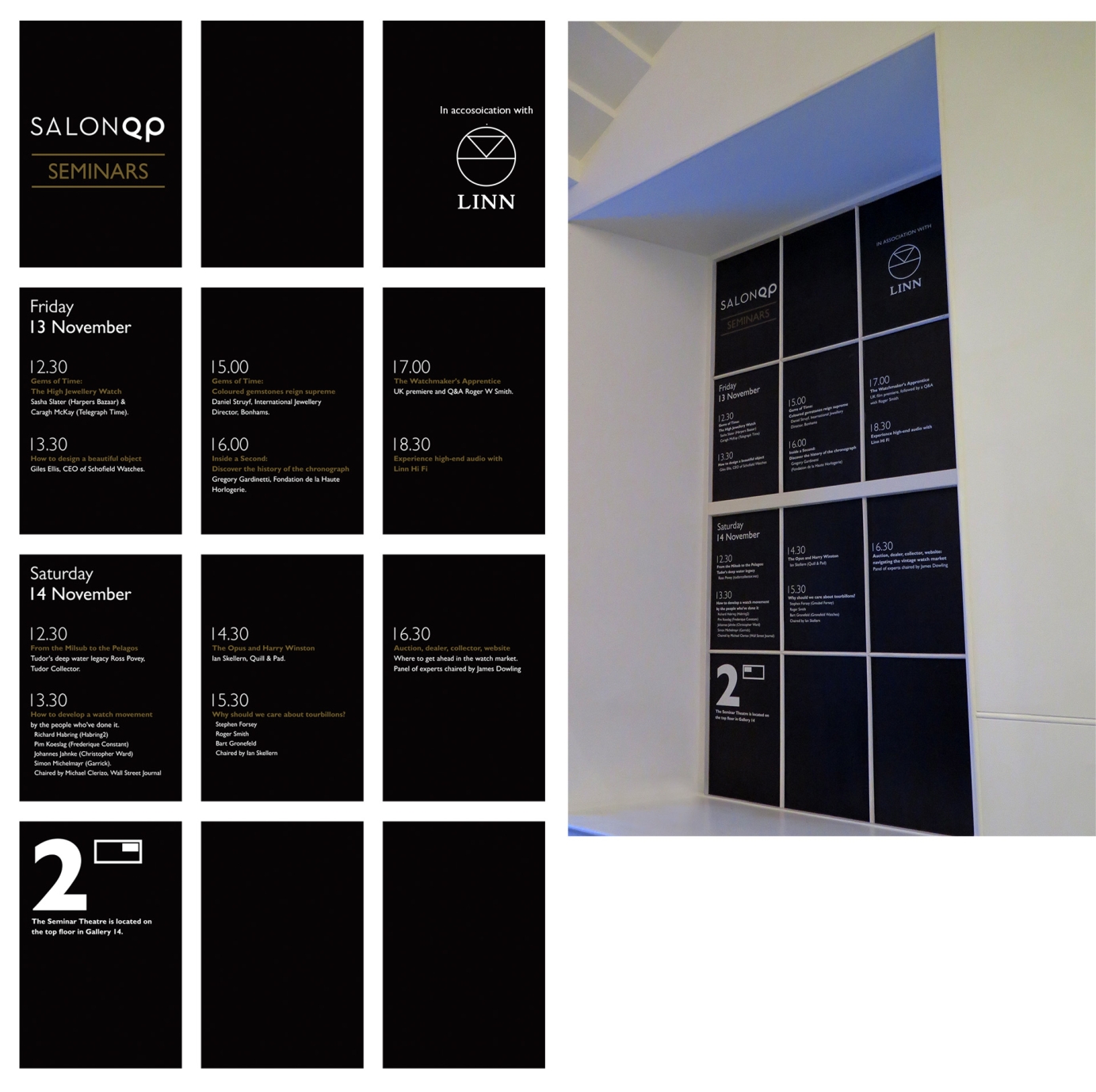 Salon QP 'The Fine Watch Exhibition. Saatchi Gallery