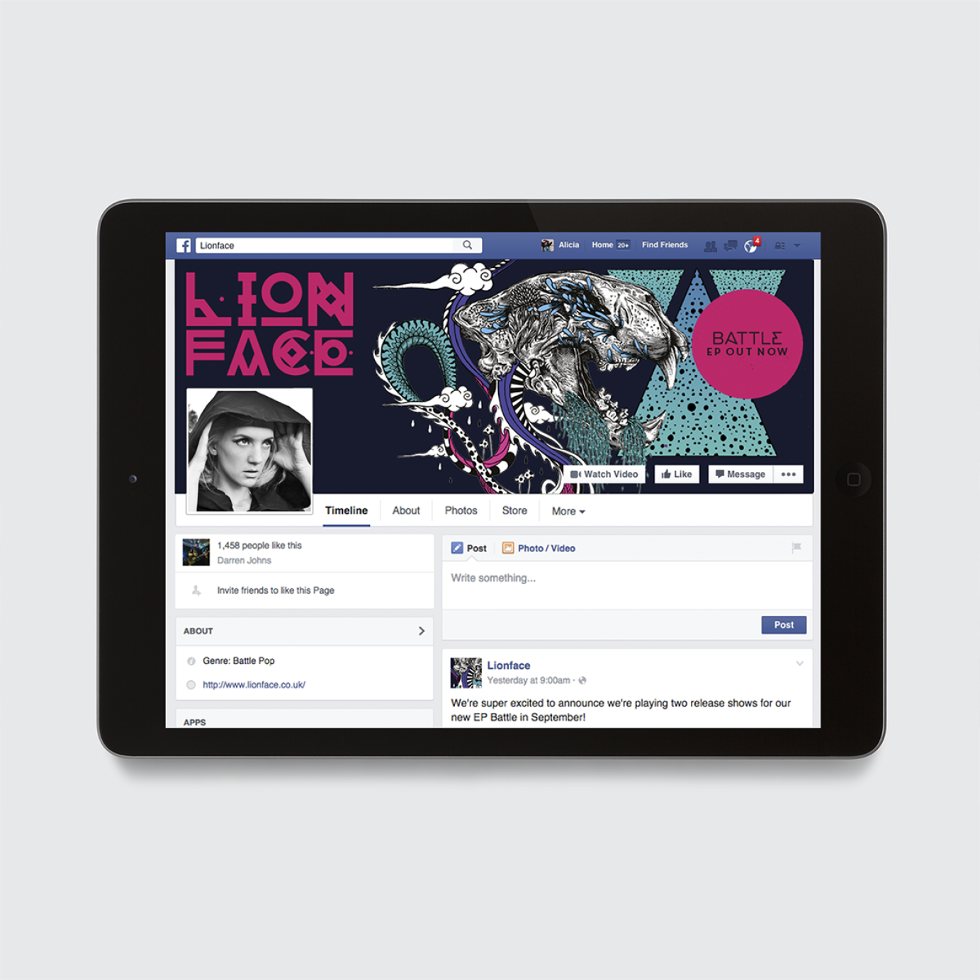 Lionface Album Artwork