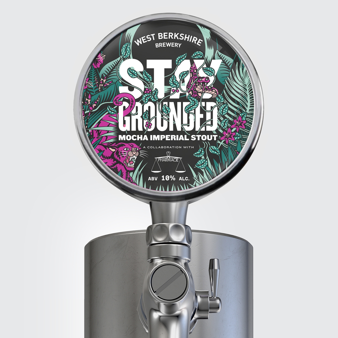 Stay Grounded Can Label