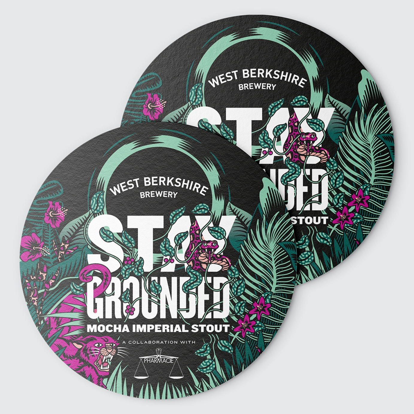 Stay Grounded Can Label
