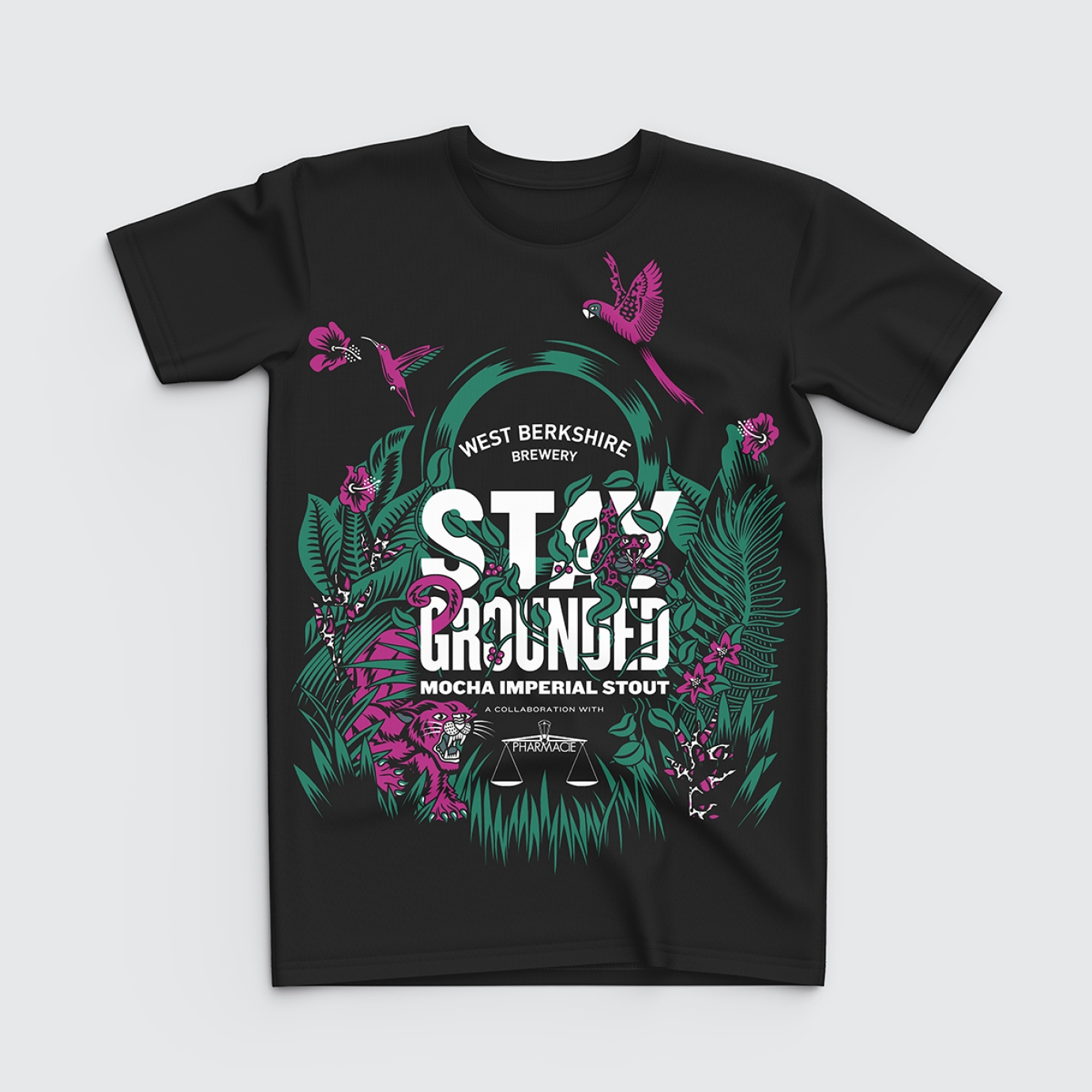 Stay Grounded Can Label
