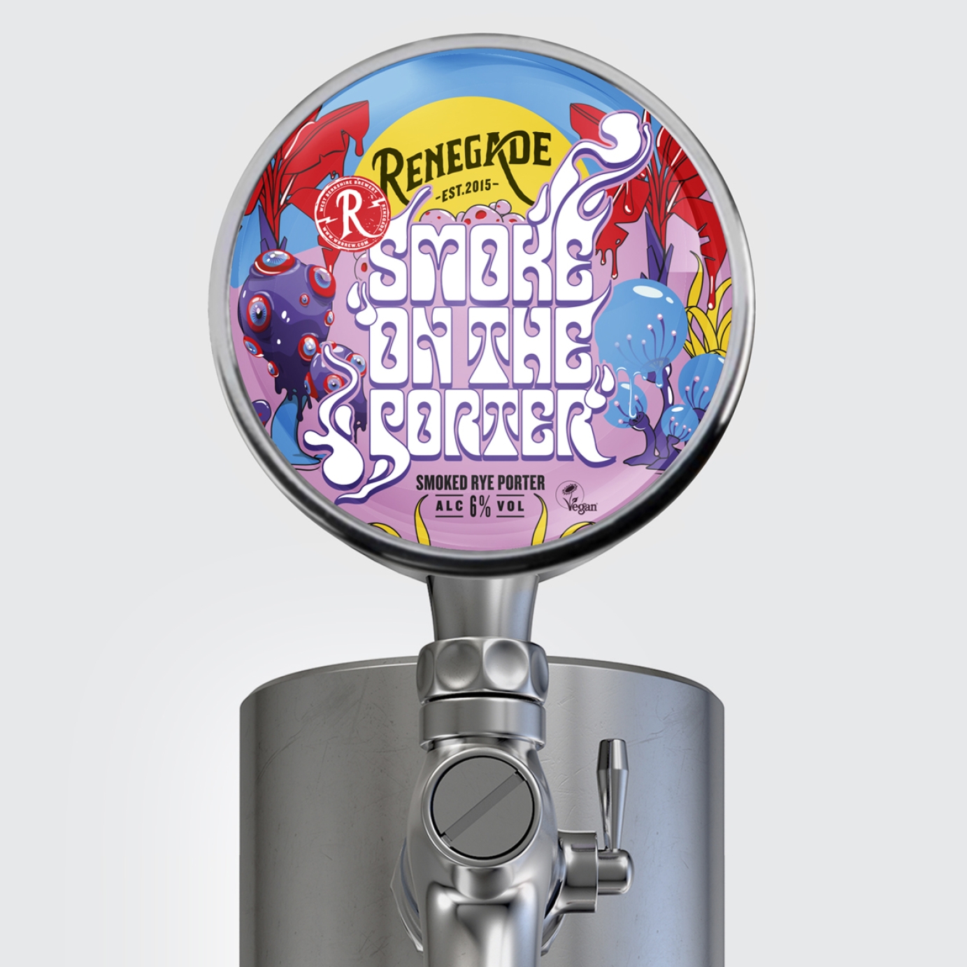 Smoke on the Porter Can Label