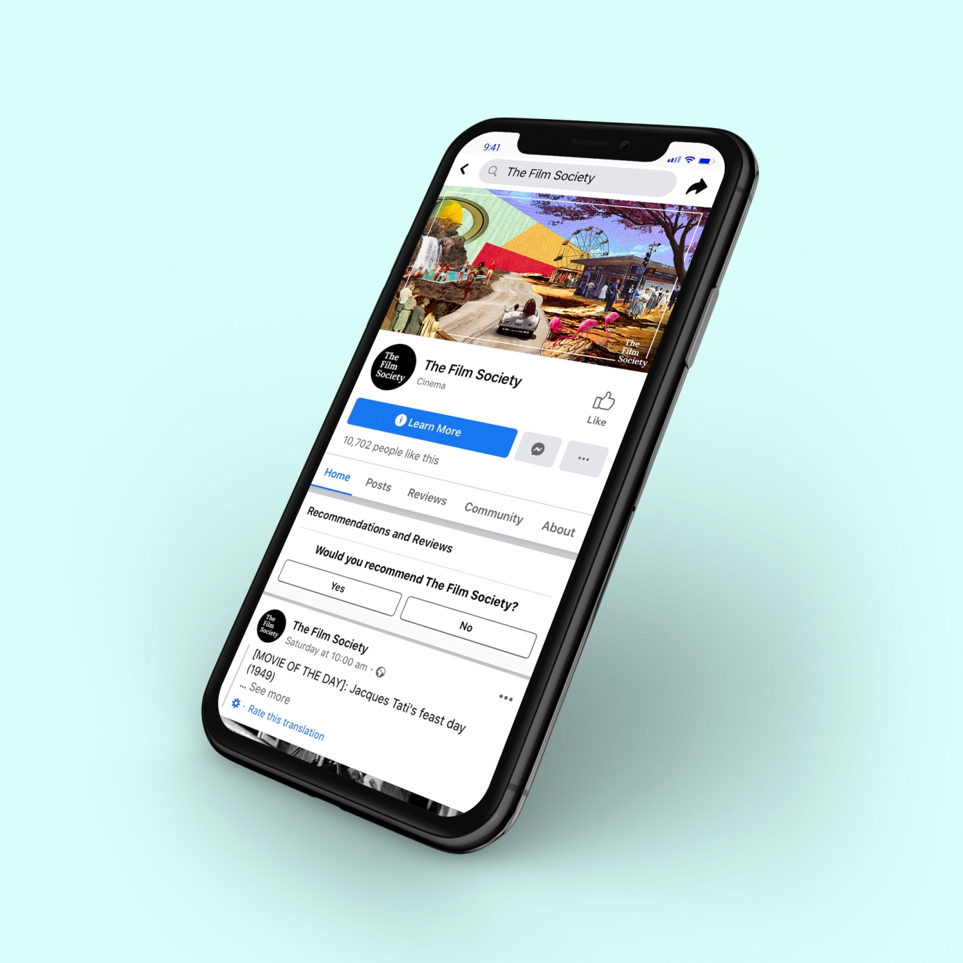 The Film Society Illustration