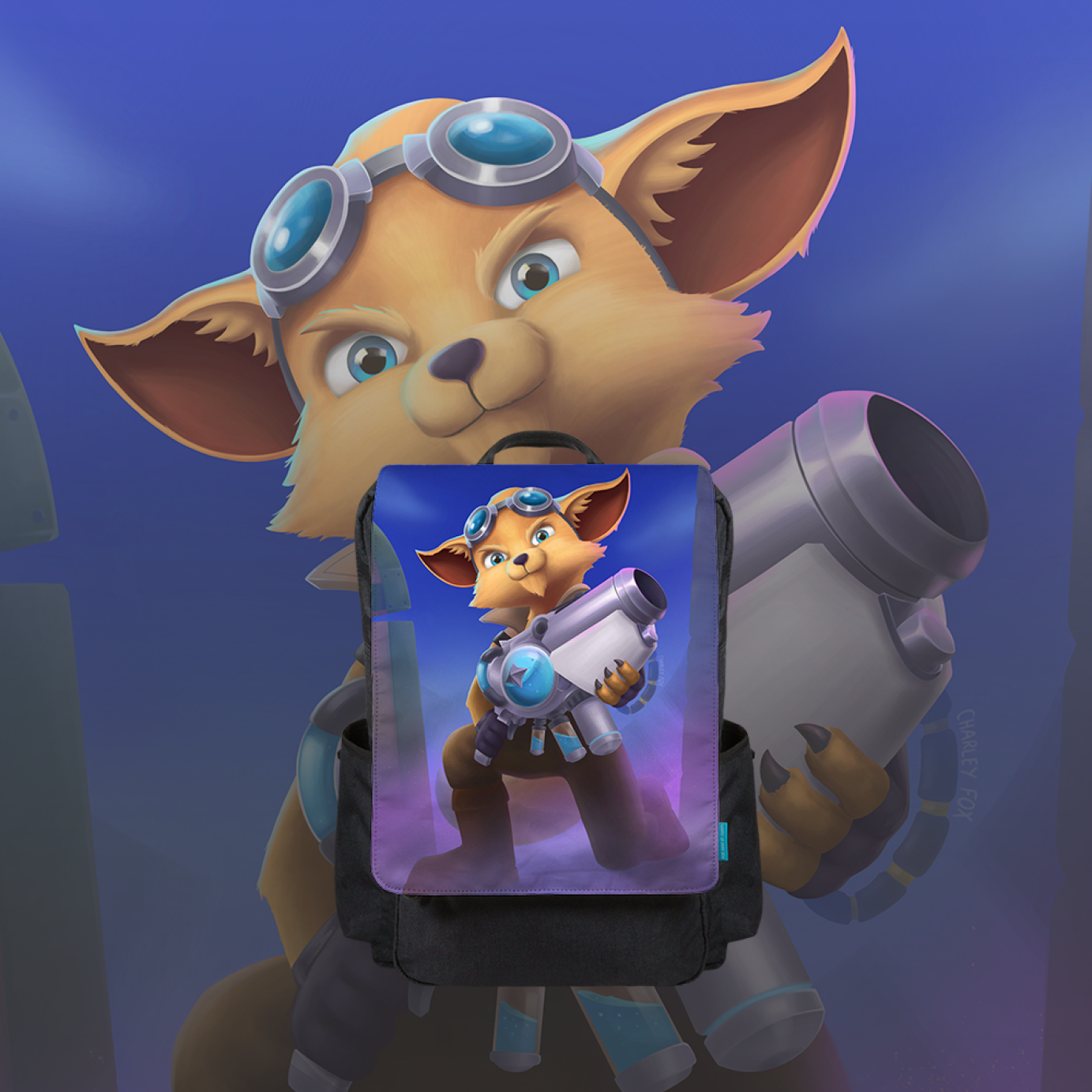 Paladins Pip Illustration