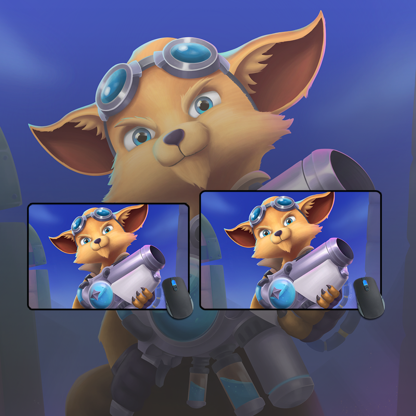Paladins Pip Illustration