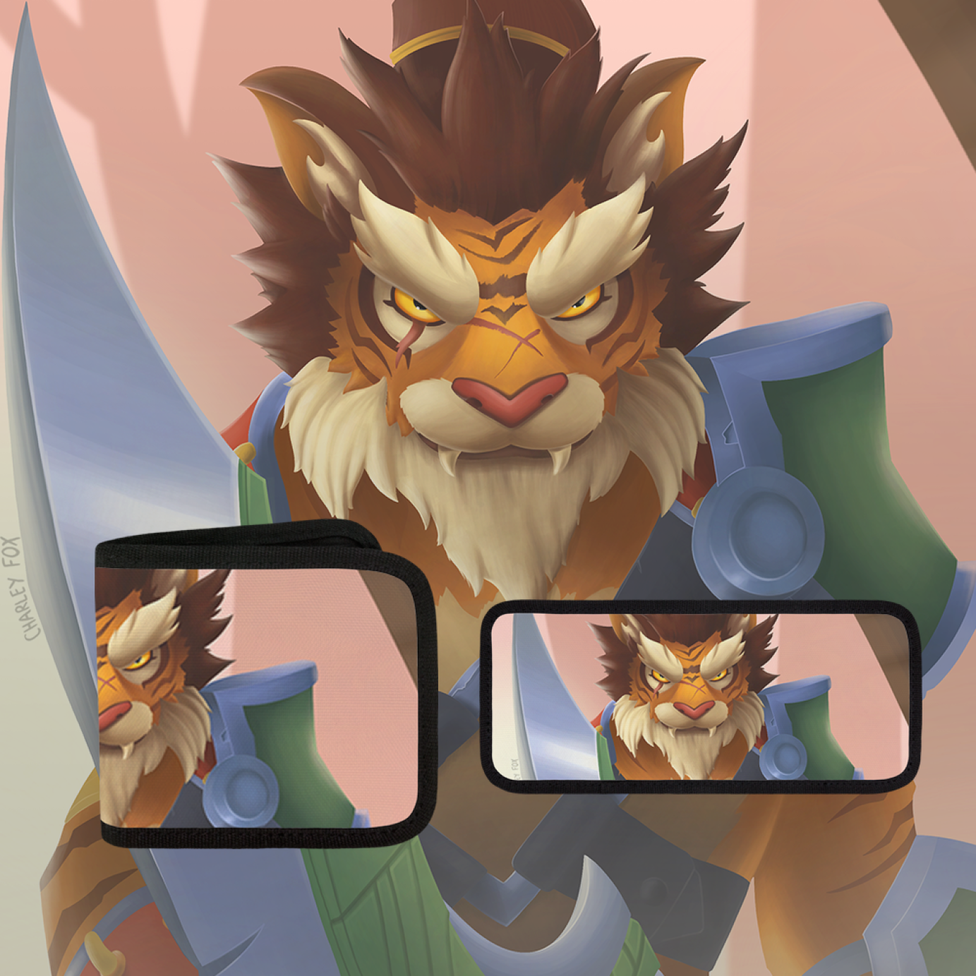 Paladins Tiberius Illustration