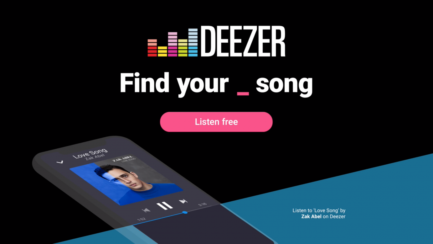 Deezer International Campaign