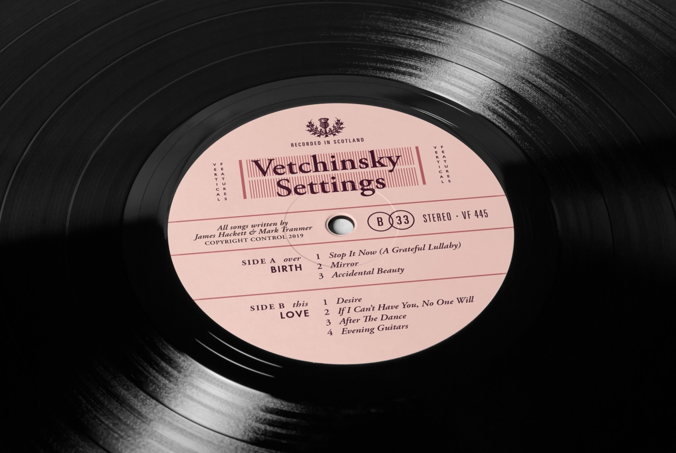 Graphic design for Vetchinsky Settings by TimothyODonnell