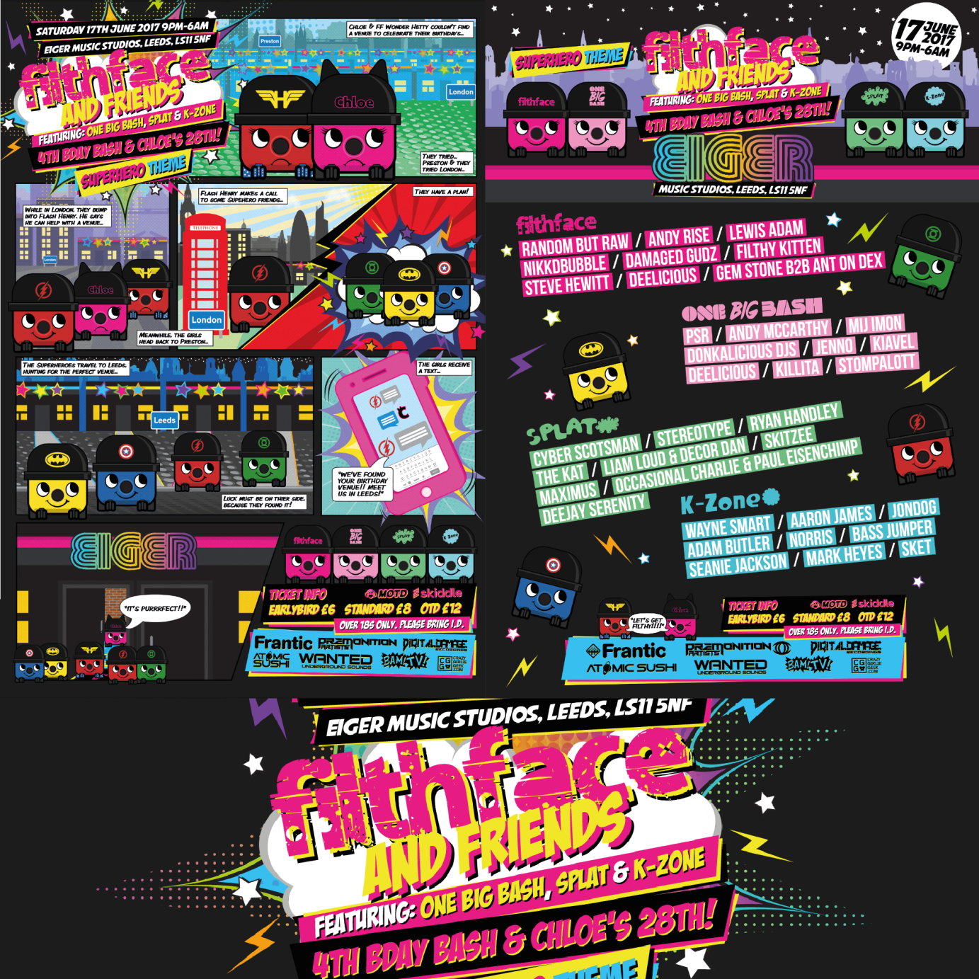 Filthface & Friends 4th Birthday