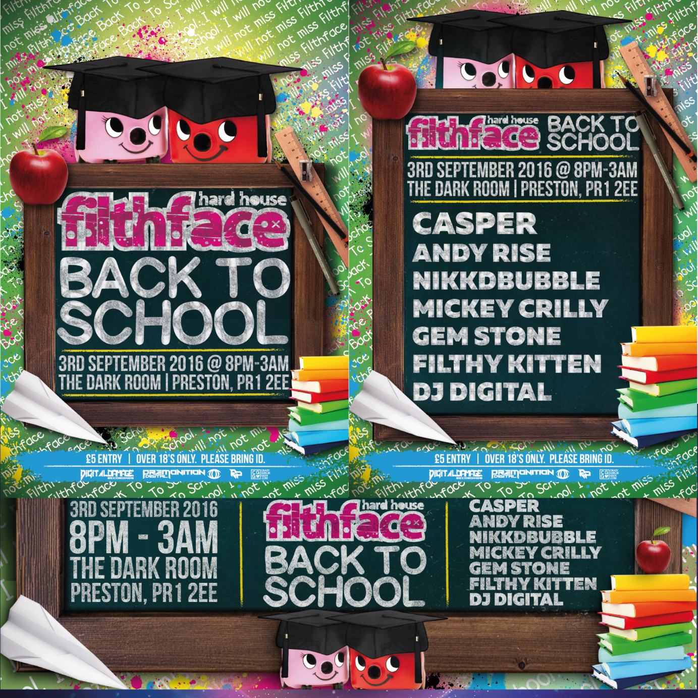 Filthface Back To School