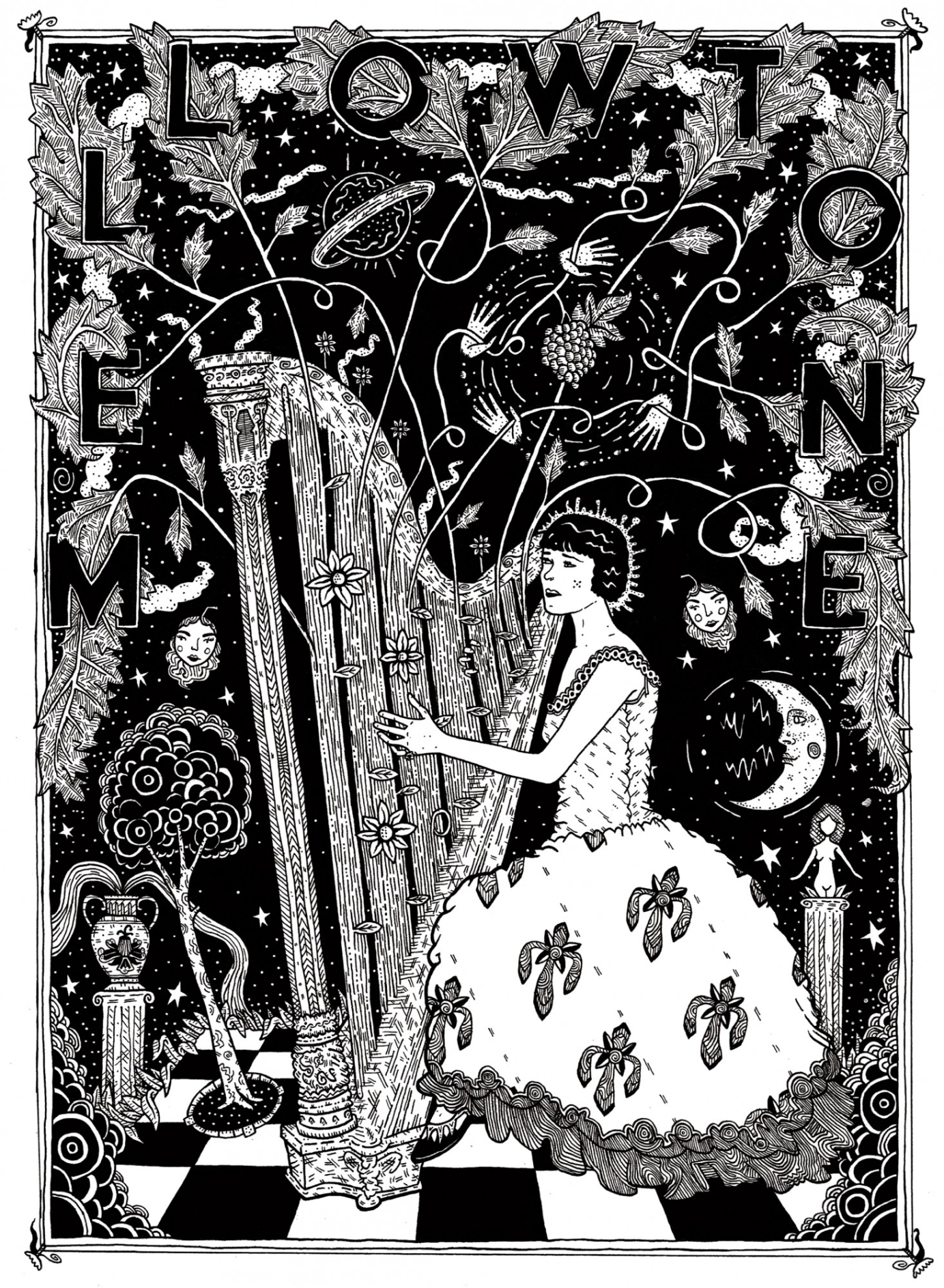 Mellowtone Records - Poster Illustration