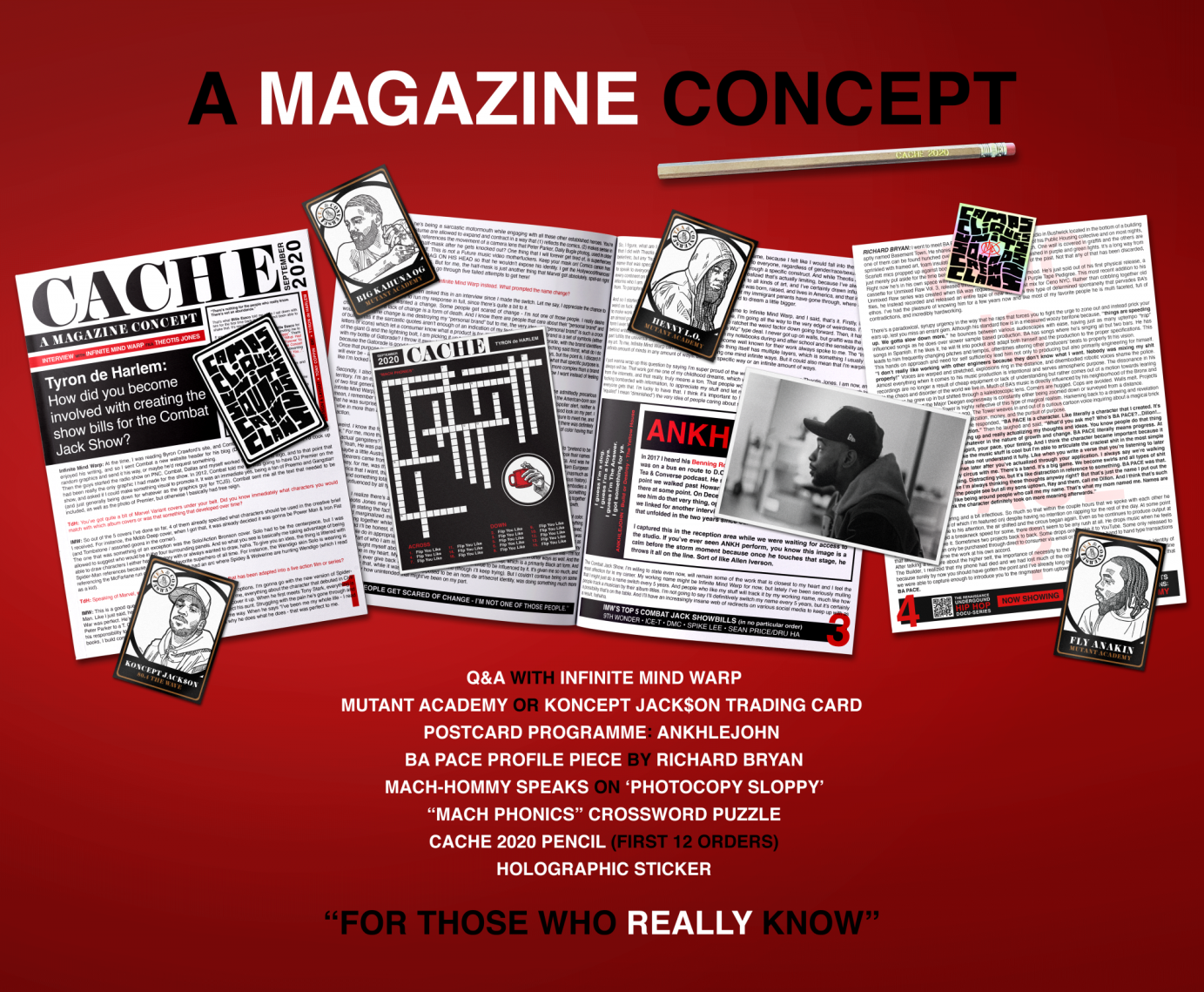 CACHE - A MAGAZINE CONCEPT
