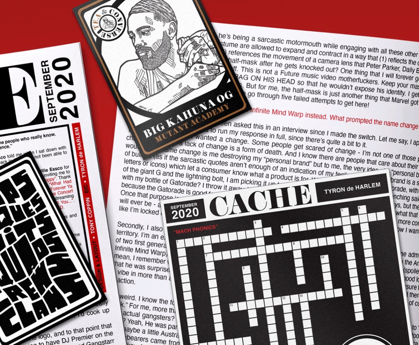 CACHE - A MAGAZINE CONCEPT