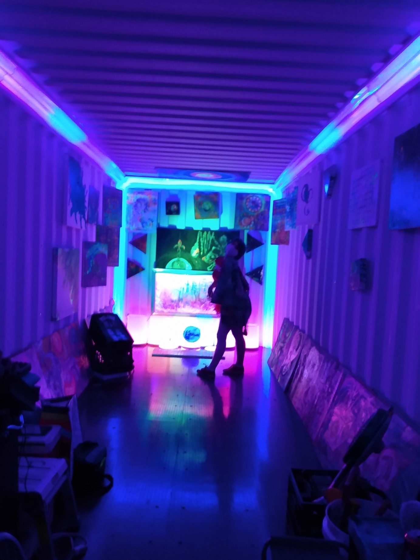 Teleportation Station - art of the process