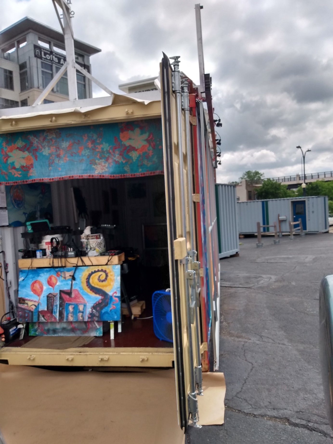 Teleportation Station - art of the process