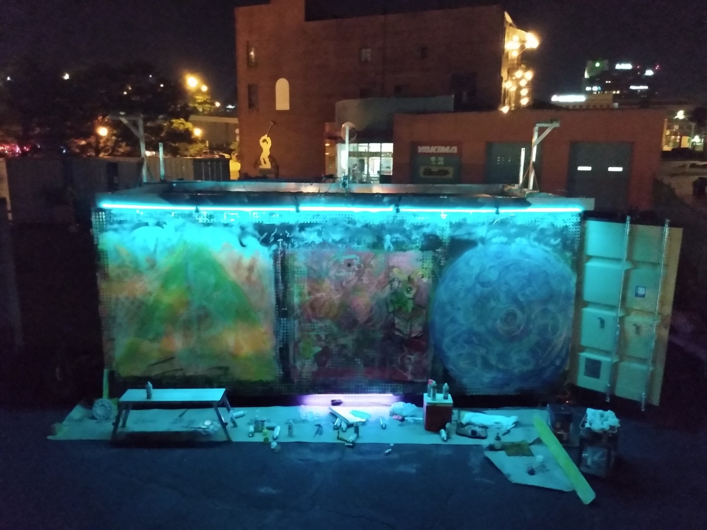 Teleportation Station - art of the process