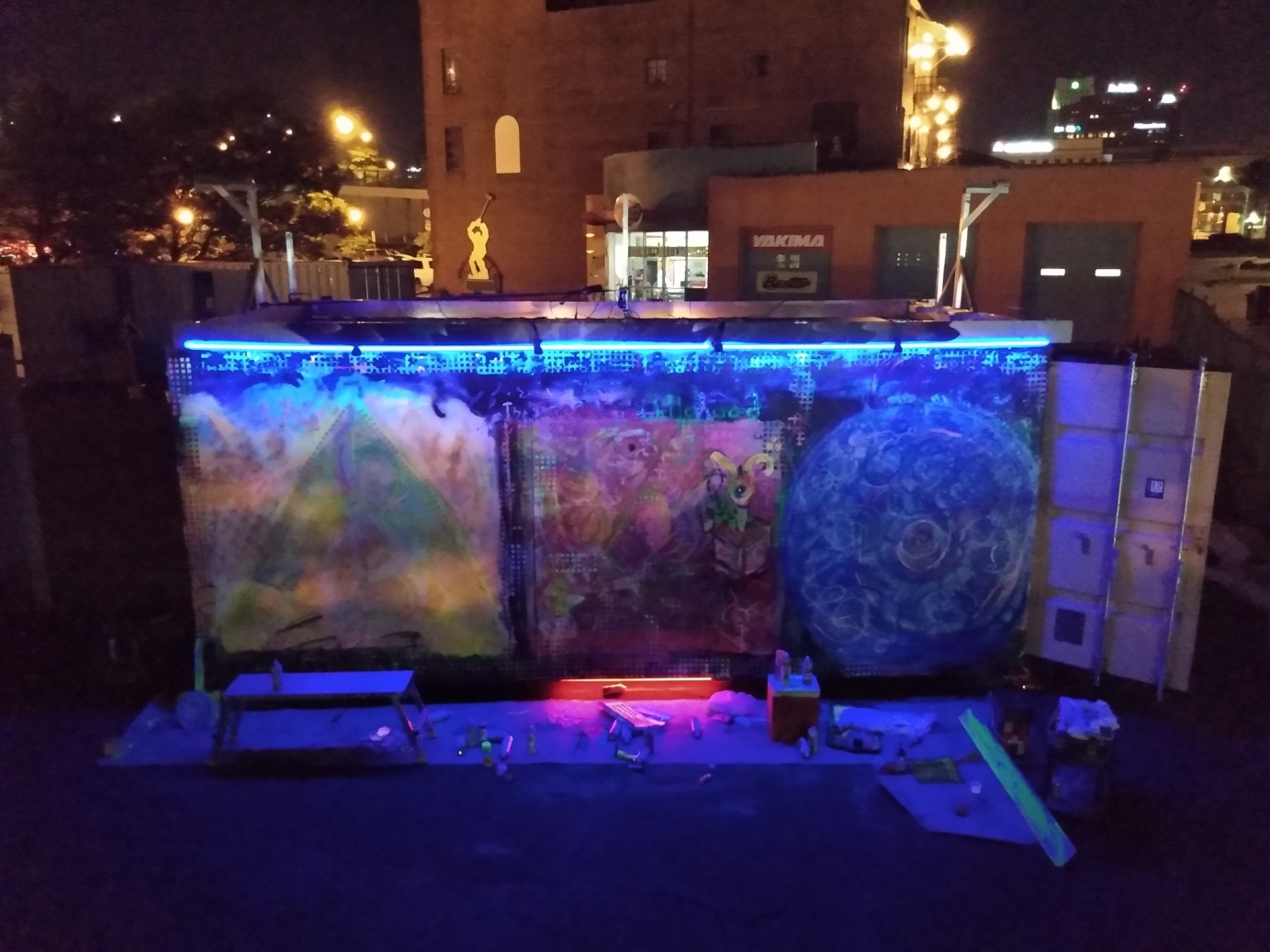 Teleportation Station - art of the process