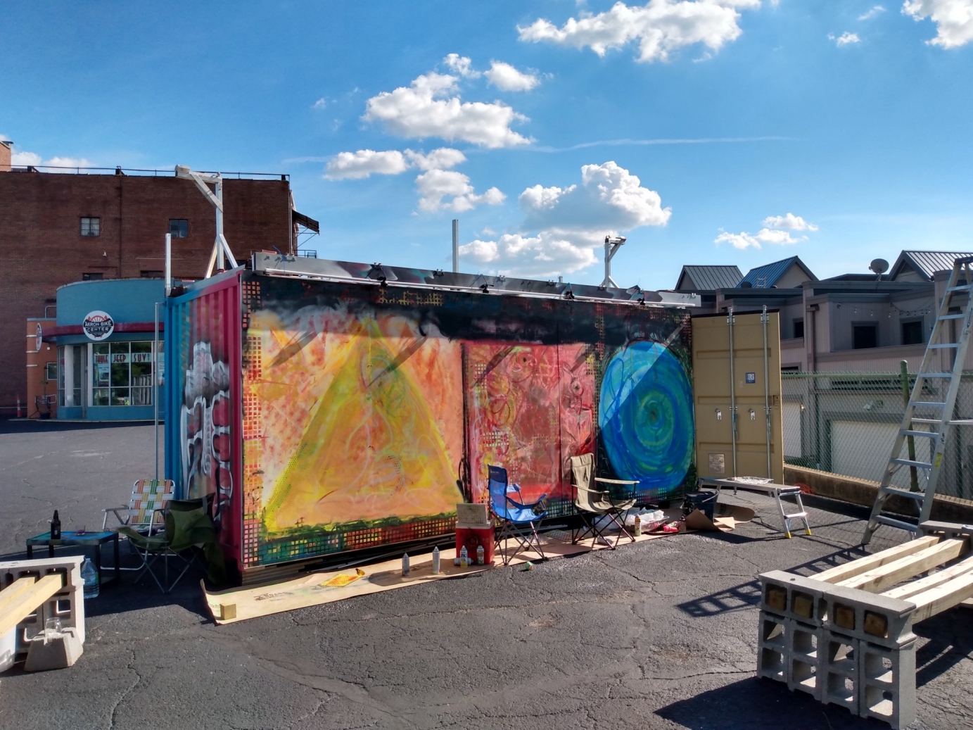 Teleportation Station - art of the process